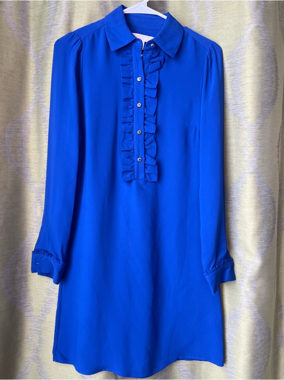 Michael Kors Silk Royal Blue Dress